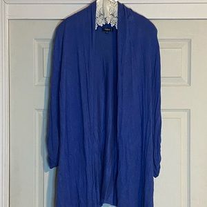 ⭐️Premise Studio Ruched Royal Blue Cardigan⭐️